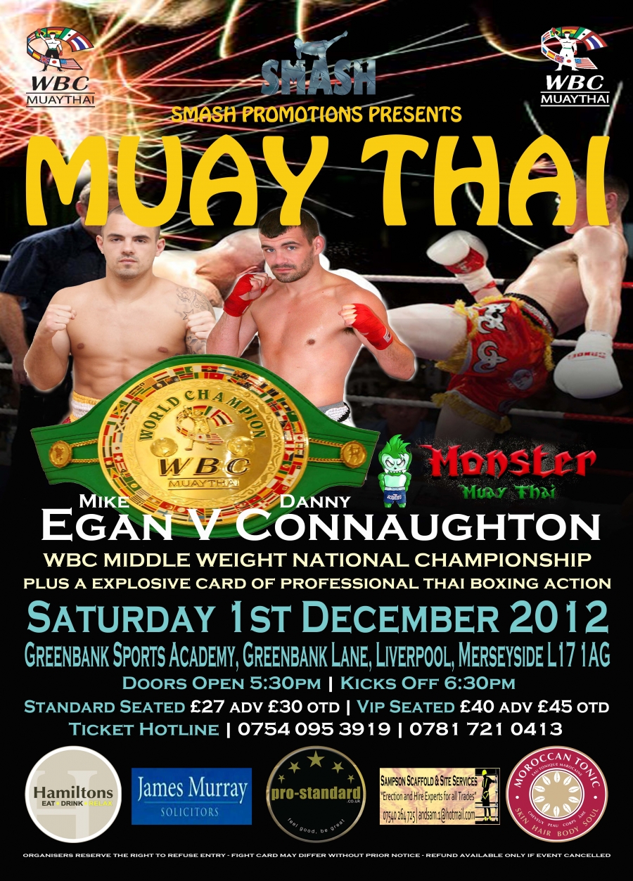 Ax Muay Thai / Kickboxing Forum Smash Muaythai 2 Liverpool Sat 1st December News